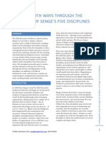 Senge's Five Disciplines 