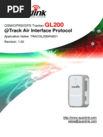 GL200 @tracker Air Interface Protocol - V1.02