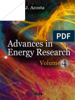 Advance in Energy Research 2011