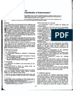 Calibration of ExtensometerStandard