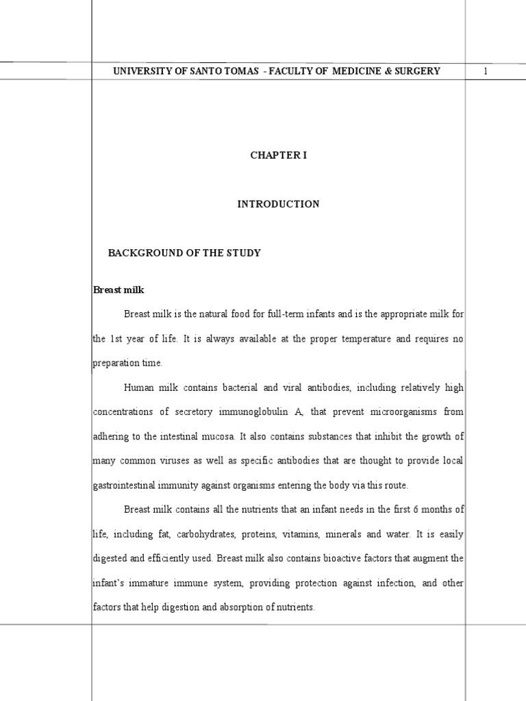 Chapter1_4+breastfeeding+thesis Breastfeeding Breast Milk