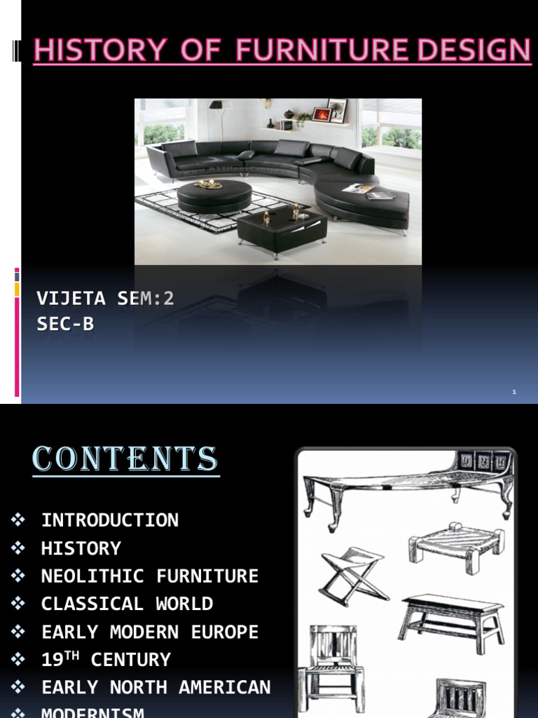 Furniture Design PDF Furniture Architectural Elements