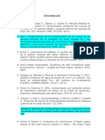 REFERENCIAS Tesis Contaminación Playas