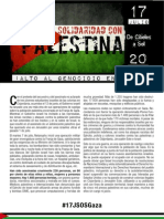 Manifiesto 17 Julio SOS Gaza