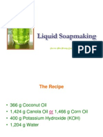 Liquid Soap Making