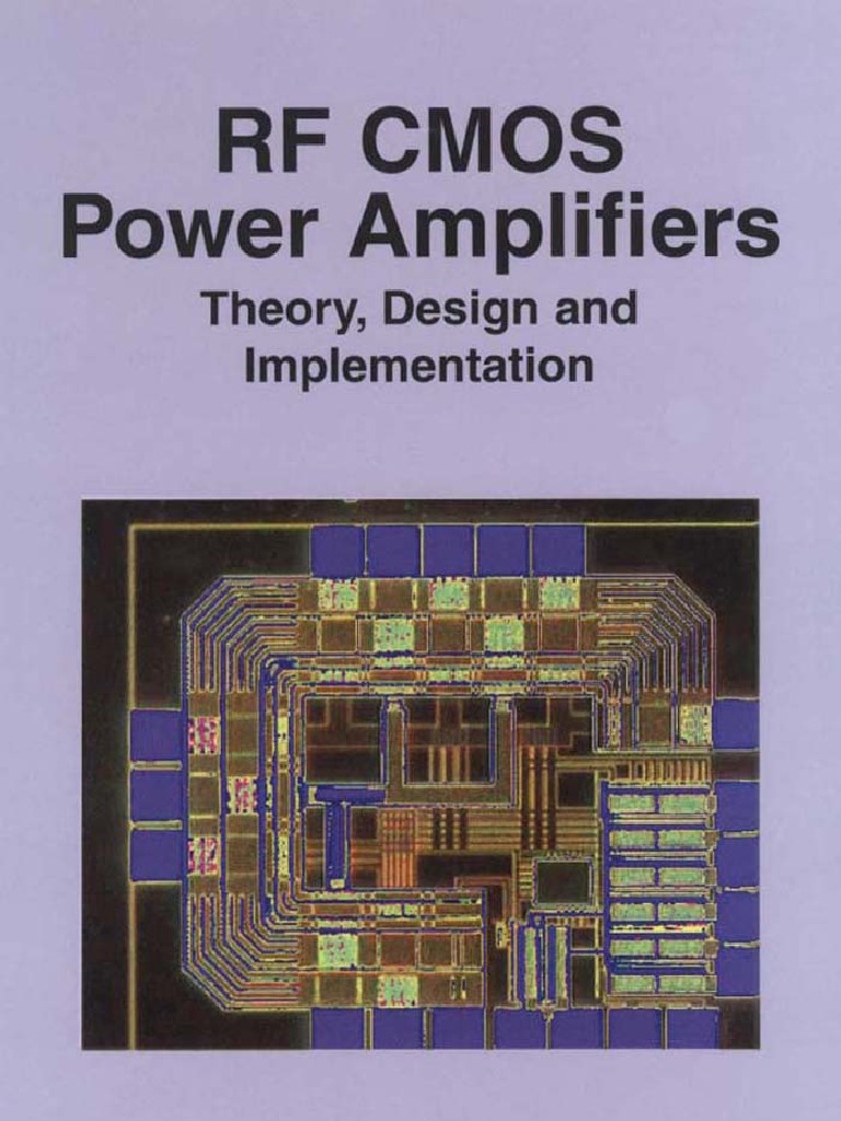 RF Cmos Power Amplifier - Kluwer | PDF | Amplifier | Cmos