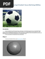 Creating & Texturing A Football - Soccer Ball Using 3DSMax PDF