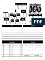 The Walking Dead - Character Sheet
