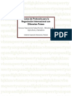 Pautas de Protocolo para La Negociación Internacional Con Diferentes Países