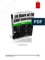 Download 20 Days of 2d CAD Exercises Part I by Dionisis Korkolis SN234361405 doc pdf