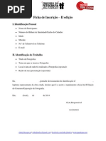 Ficha de Inscricao