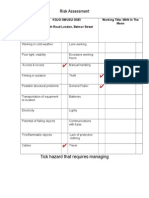 risk assessment page 1