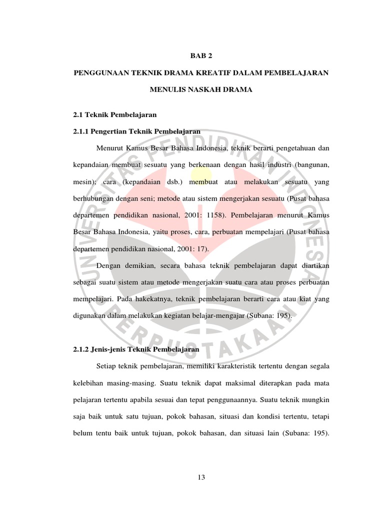 Drama Kreatif Drama Kreatif