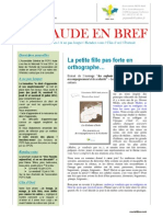 Bulletin PEPS Aude en Bref 2éme Trimestre 2014 PDF