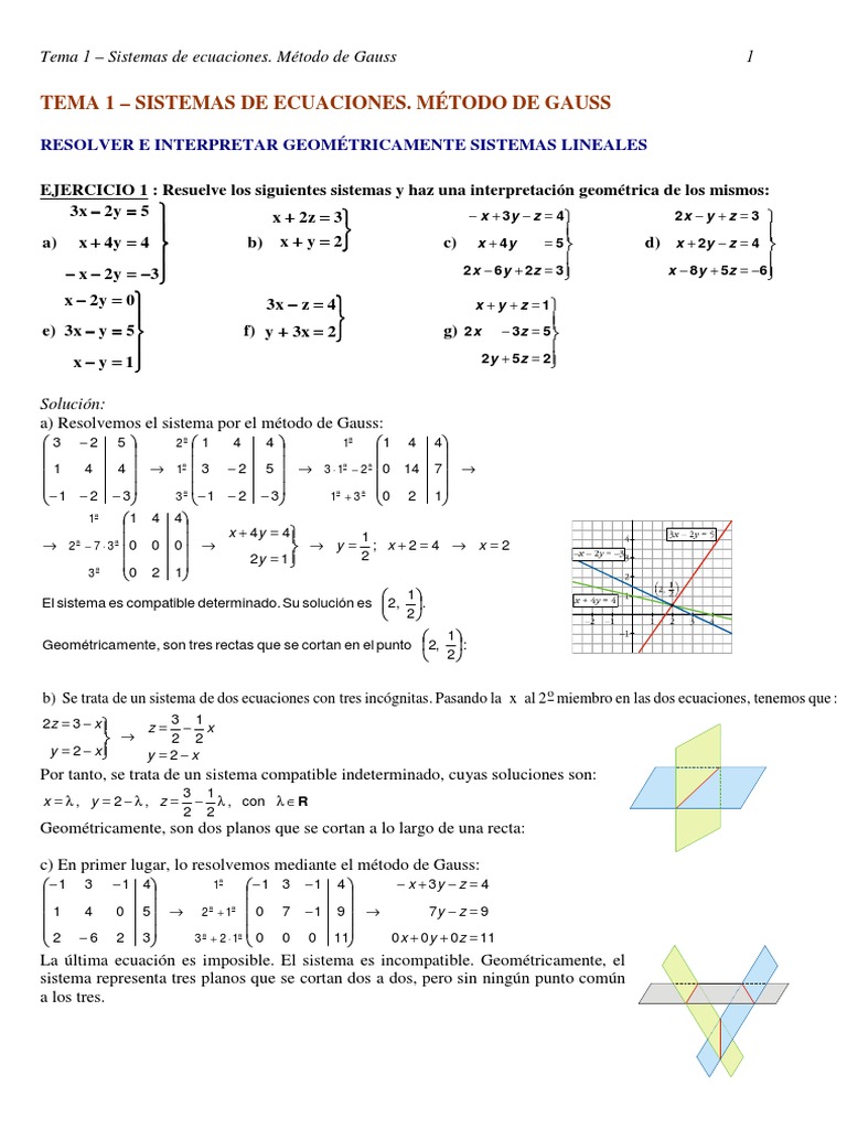 Resolver Sistemas De Ecuaciones 3 Incógnitas Online