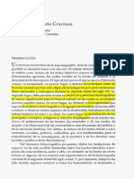 Historia colonial de Colombia en la historiografía académica