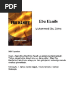 Ebu Hanife - Muhammed Ebu Zehra