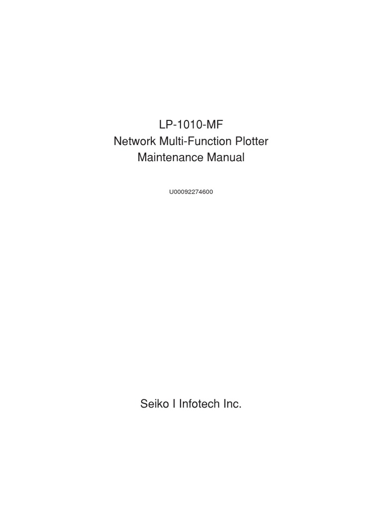 Teriostar MF Maintenance Manual | Troubleshooting | Transmission Control  Protocol