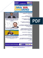 Boletín 12 Independencia de Colombia, Servicios, Capacitación y Cultura Para Los Colombianos en El Exterior - Copia