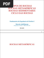 05 - Tipos de Rochas - Rocha Metamorfica - Rocha Sedimentar - Ciclo Das Rochas - Bacias