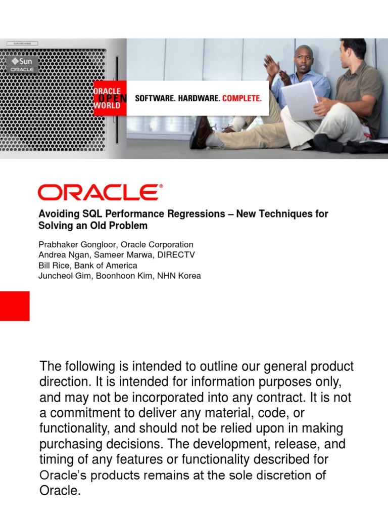 Avoiding SQL Performance Regressions | PDF | Oracle Database | Sql