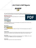 Using Alv Grid in Reports