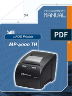 Manual Do Programador IMPRESSORA MP2500-TH