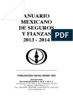 ANUARIO MEXICANO SEGUROS FIANZAS 2013-2014