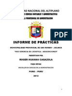 Informe de Practicas