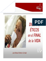 Dilemas Eticos en El Final de La Vida 2009