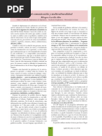 Salud: Comunicación y Multiculturalidad: Milagros Carrillo Alba