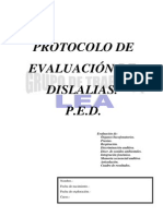 Pr Evaluacion Dislalias