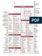 CSS Cheat Sheet