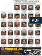 Most Wanted Property Crime Offenders, July 2014
