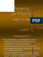 Ang Ponema Ng Filipino
