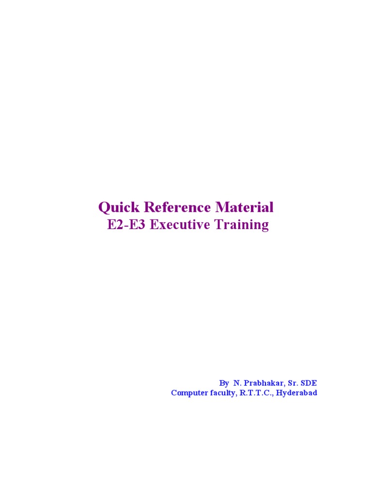 E2 E3 Quick Ref Material Pdf General Packet Radio Service Optical