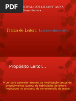 leitura colaborativa- OUSADIA.