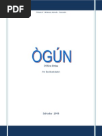 Livro Ogun o Meu Orisa