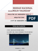 Trabajo N°2 de Modelacion - Tipo de Puentes