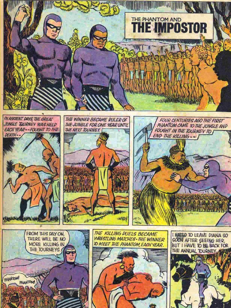 Indrajal Comics 004 - Phantom - The Phantom and The Impostor | PDF