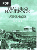 Download Athenaze Teachers Handbook 1 by Cristiano Valois SN234428487 doc pdf