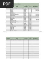 Inventory Sheet