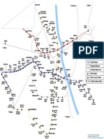 Delhi Metro Map Vision 2010