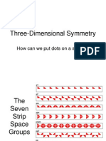 Three-Dimensional Symmetry: How Can We Put Dots On A Sphere?