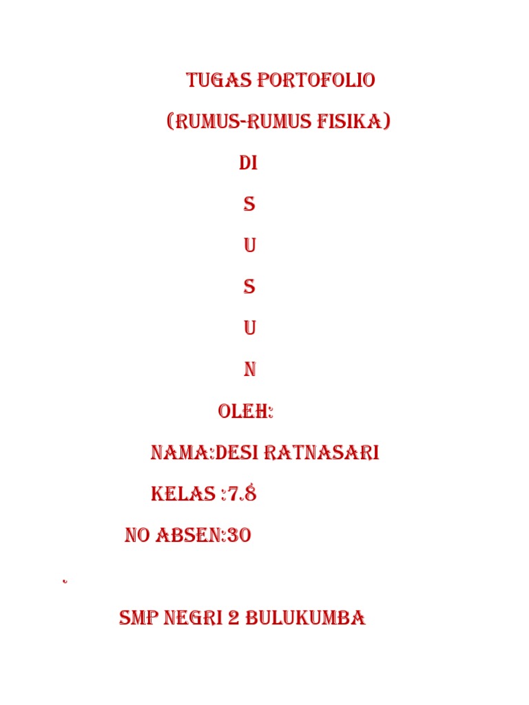 Rumus Delta Ep dalam Fisika | PDF