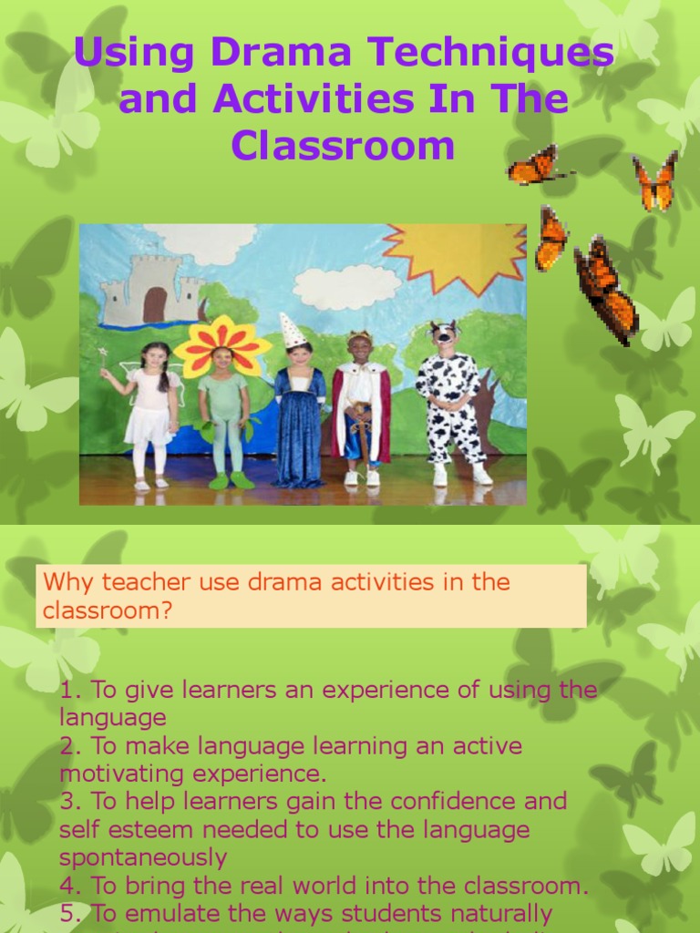 Drama Techniques for Classroom Engagement | PDF | Classroom | Teachers