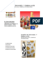 Importancia Del Diseño y Embalaje en El Comercio Internacional