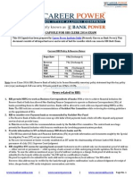 Gk Power Capsule Sbi Clerk