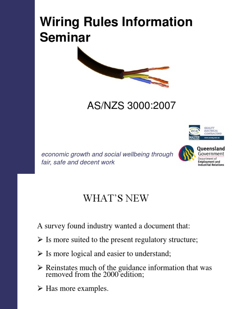 Es Wiring Rules Seminar Notes Electrical Wiring Mains Electricity