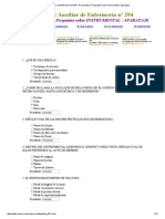 Test Auxiliar de Enfermería #294 - Recopilatorio Preguntas Sobre Instrumental - Aparataje